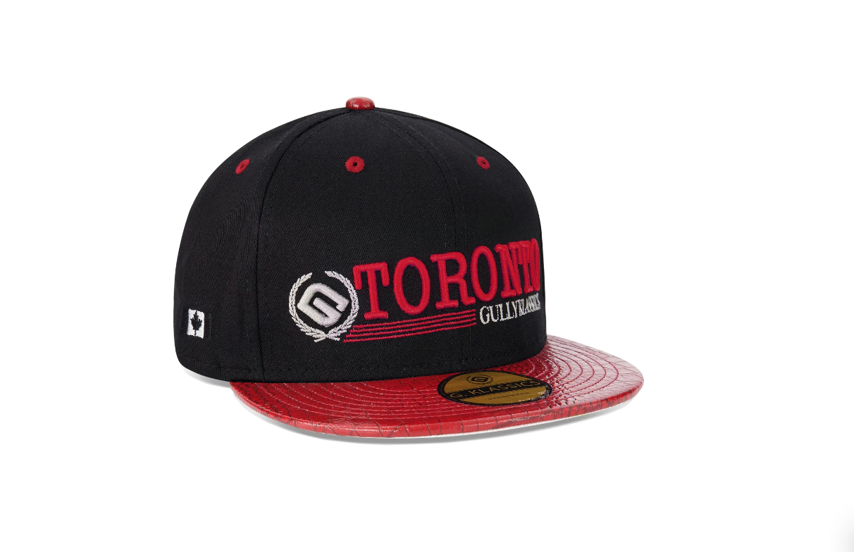 GULLY KLASSICS BLACK & RED TORONTO CAP