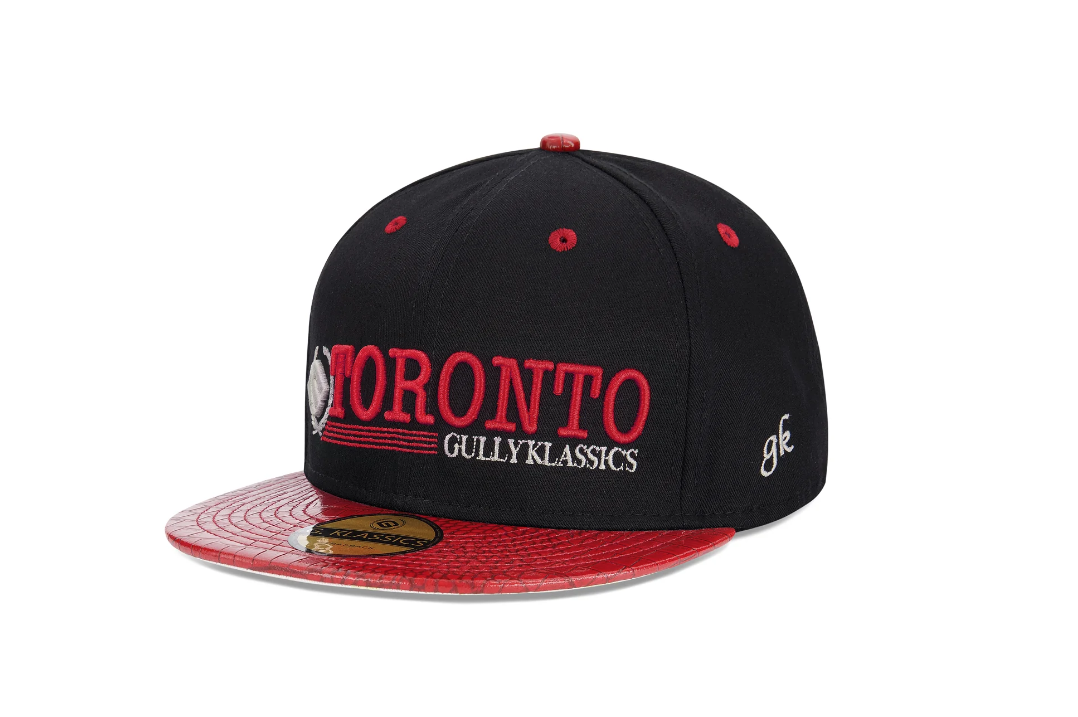 GULLY KLASSICS BLACK & RED TORONTO CAP