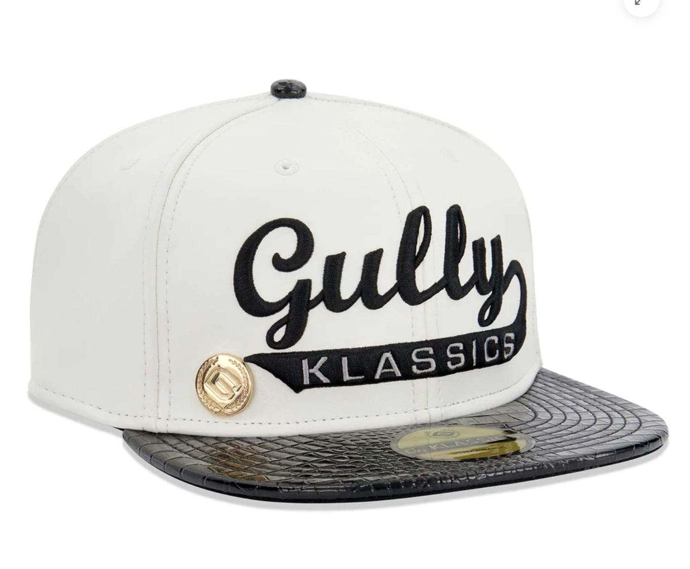 GULLY KLASSICS LUXURY CAP | FAUX LEATHER PANELS | HIDDEN COMPARTMENT