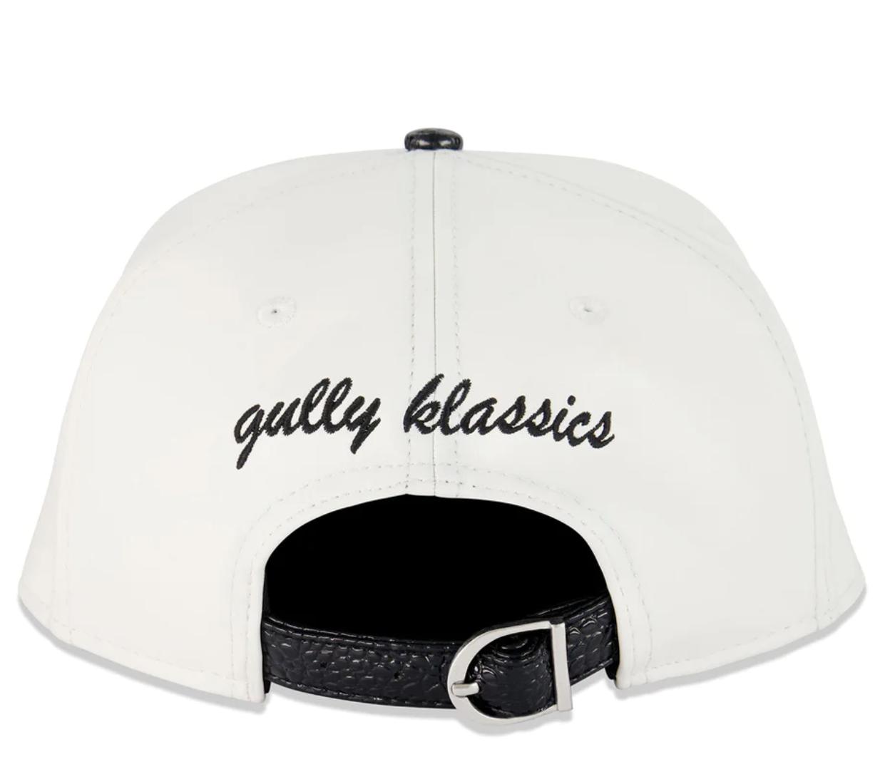 GULLY KLASSICS LUXURY CAP | FAUX LEATHER PANELS | HIDDEN COMPARTMENT