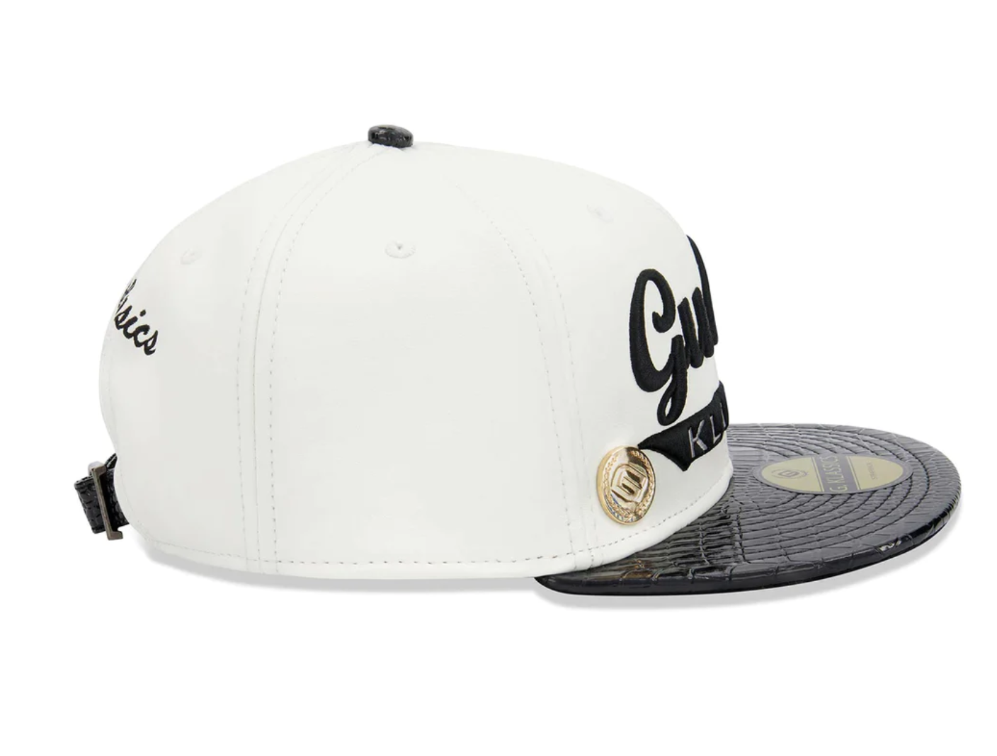 GULLY KLASSICS LUXURY CAP | FAUX LEATHER PANELS | HIDDEN COMPARTMENT