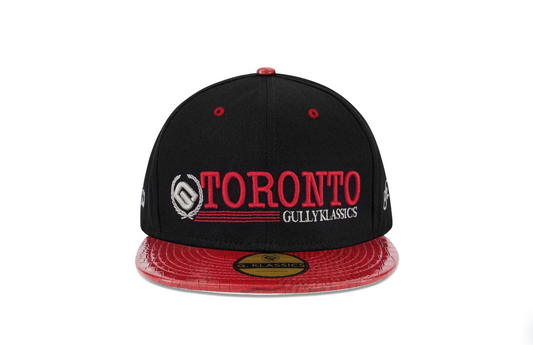 GULLY KLASSICS BLACK & RED TORONTO CAP
