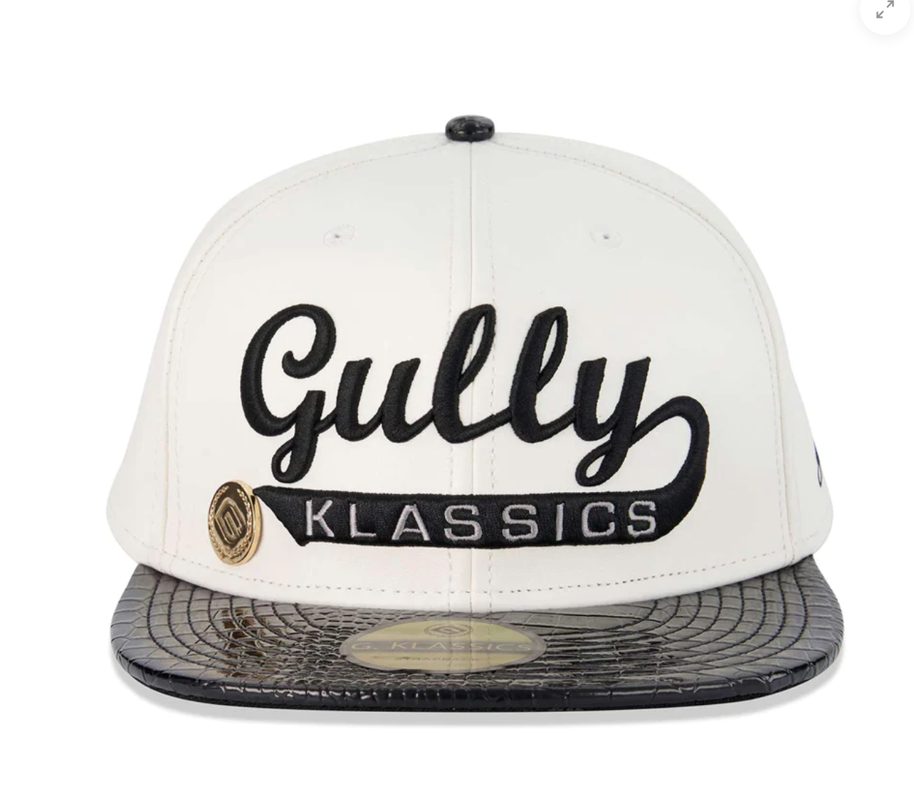 GULLY KLASSICS LUXURY CAP | FAUX LEATHER PANELS | HIDDEN COMPARTMENT